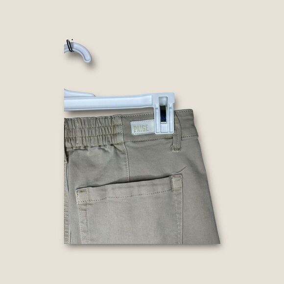 Paige Christy Shorts Tan Size 26 Drawstring Waist - Picture 8 of 13